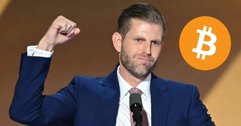 Eric Trump, Bitcoin’in Yükselişine Dikkat Çekti