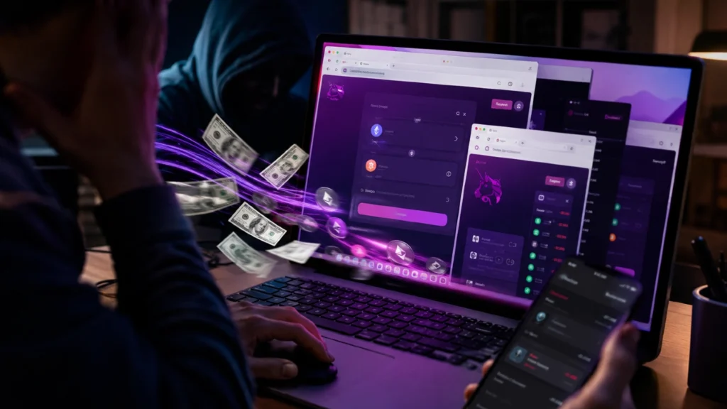 Sahte Uniswap Reklamlarıyla 400 Bin Dolar Çalındı