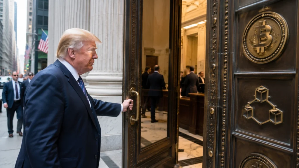 Trump’tan Kripto Para Şirketlerine Banka Kapısını Açacak Hamle