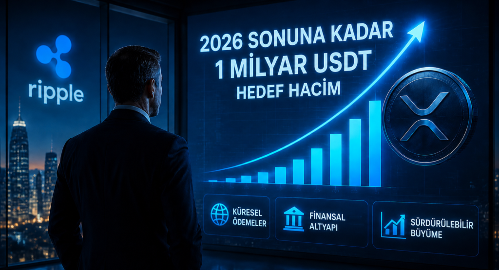 Ripple CEO’su: Şirket 2026 Sonuna Kadar Yıllık 1 Milyar Dolarlık Gelir Hedefliyor
