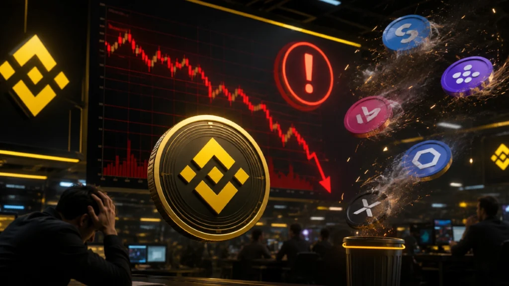 Binance’ten 9 Altcoin İşlem Çifti İçin Delist Kararı