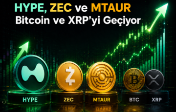 HYPE, ZEC ve MTAUR, Yüzde 40-220’lik devasa fiyat artışlarıyla Bitcoin ve XRP’yi geride bıraktı.