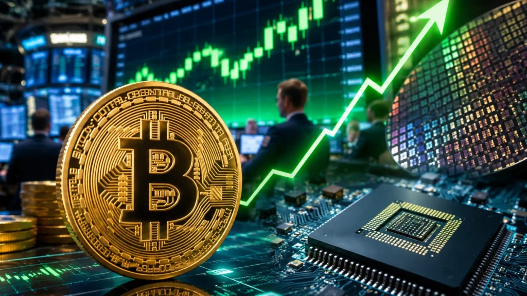 Bitcoin İki Haftanın Zirvesinde: ETF Girişleri ve Çip Hisseleri Ralliyi Destekledi