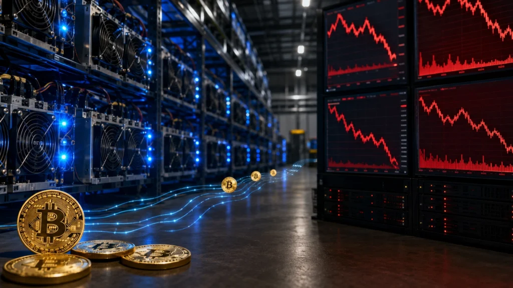 Bitcoin Madencileri Borsalara Daha Az BTC Gönderdi: Hisseler Baskılandı