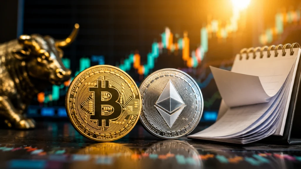 Bitcoin ve Ethereum Temmuzda Pozitif: Gözler Ağustos Verilerinde
