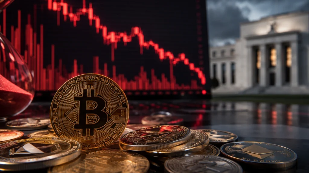 Bitcoin ve Kripto Paralar Neden Düşüyor? Fed Öncesi Satış Baskısı Arttı