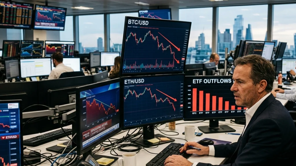 Citi’den Bitcoin ve Ethereum İçin Sert Revizyon: ETF Çıkışları Fiyat Beklentilerini Değiştirdi