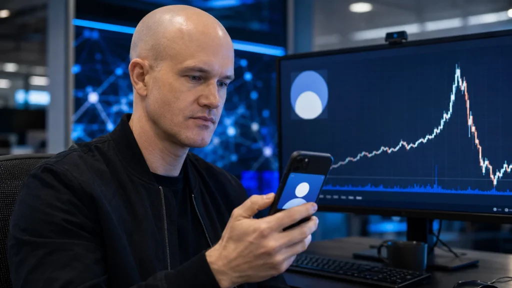 Coinbase CEO’sunun profil fotoğrafı memecoin’i uçurdu: Armstrong’dan kritik uyarı
