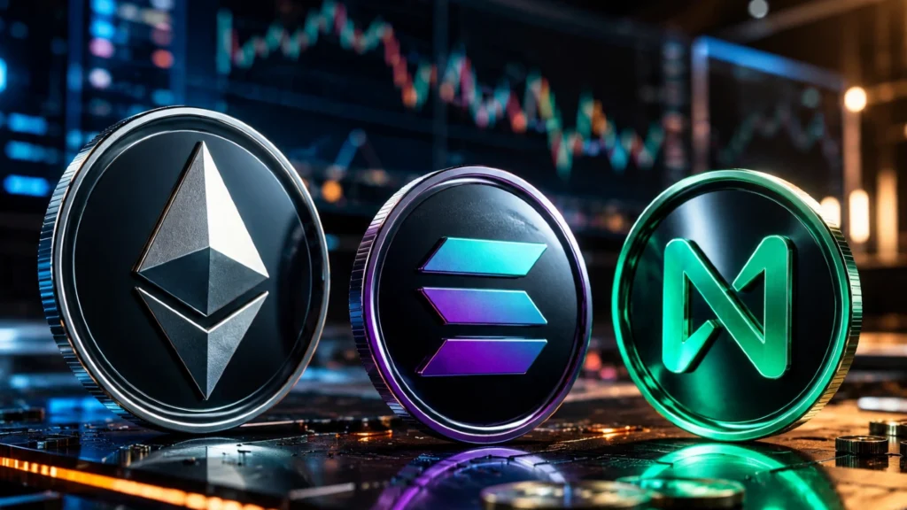 ETH, SOL ve NEAR İçin Kritik Seviyeler