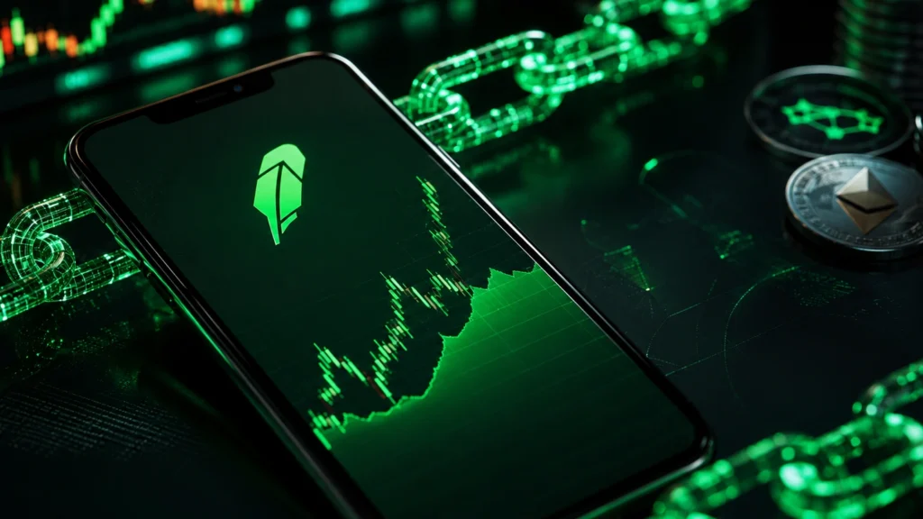 Robinhood Chain Tokenı Yüzde 150 Yükseldi: Ücretler Hisse Ödülüne Dönüşüyor