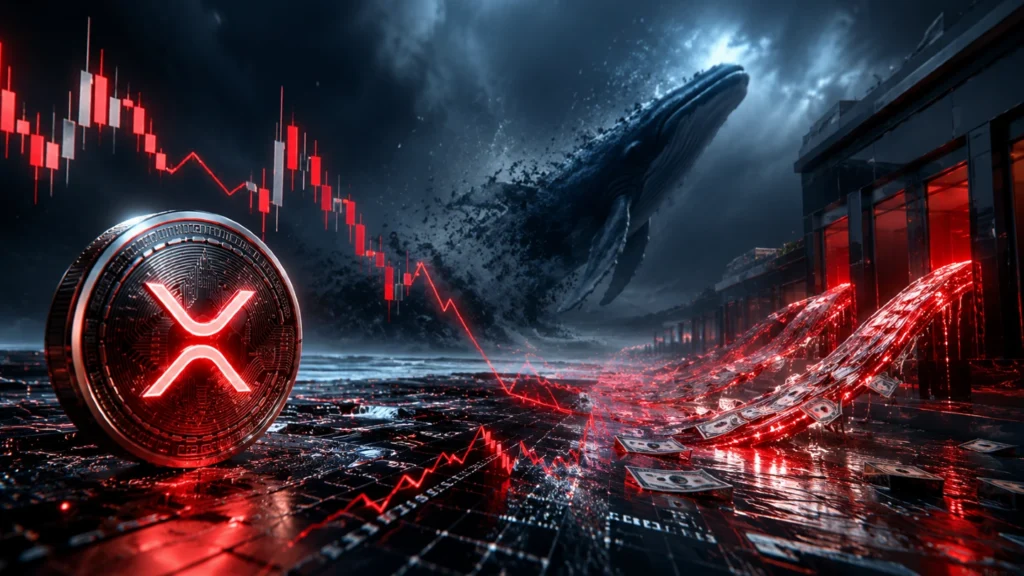XRP Ledger’da Balina Aktivitesi Çöktü: ETF Çıkışları Fiyat Baskısını Artırdı