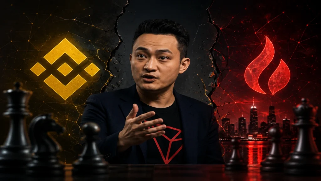 Tron Kurucusu Justin Sun Konuştu: Binance-HTX Geriliminde Yeni Perde