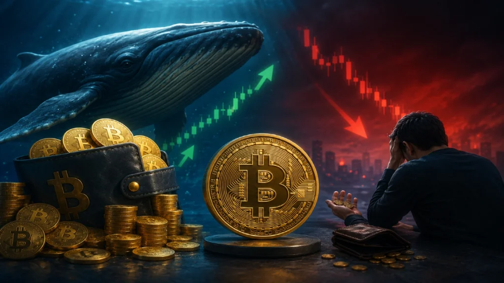 Bitcoin’de Büyük Cüzdanlar Alımda, Küçük Yatırımcı Satışta: Piyasa 70 Bin Dolar Senaryosuna mı Hazırlanıyor?