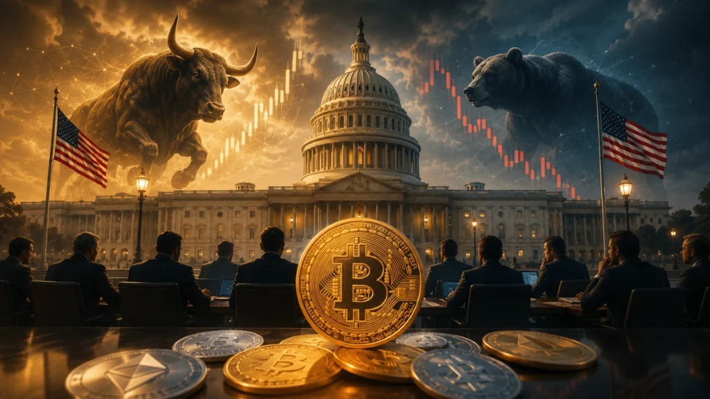 Bitcoin ve Kripto Paralar İçin Kritik Hafta: Piyasanın Gözü Washington’da
