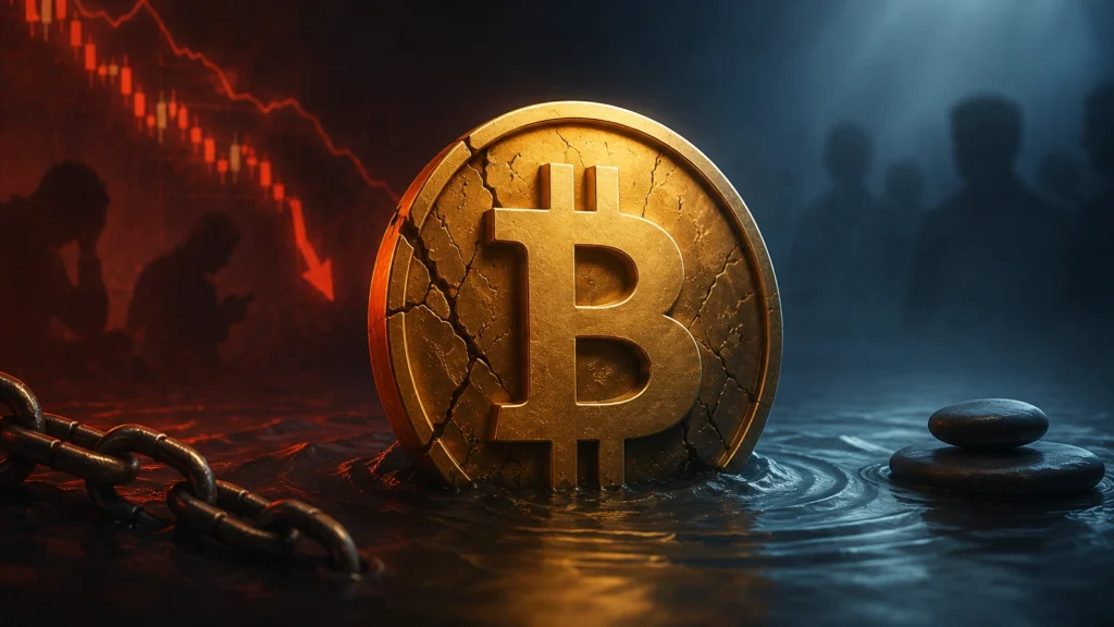 Bitcoin’de Sessiz Baskı Derinleşiyor: Yatırımcılar Zararda Satıyor, Ancak Panik Henüz Yok