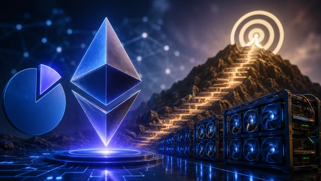 Ethereum, Yüzde 5 ve BitMine: Hedefe Az Kaldı