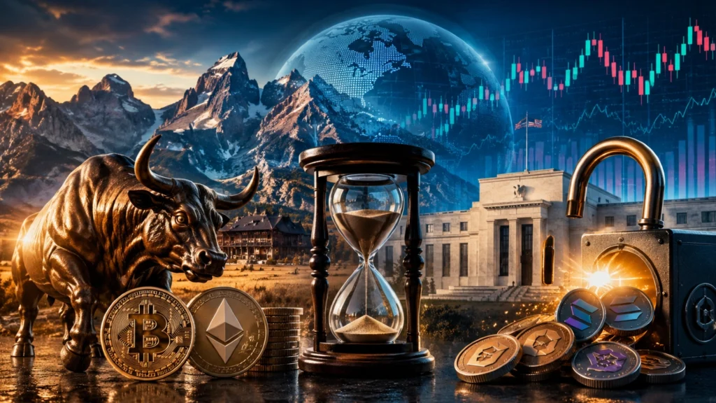 Kripto Piyasasında Kritik Hafta: Jackson Hole, PCE ve Token Kilit Açılımları Aynı Anda Geliyor