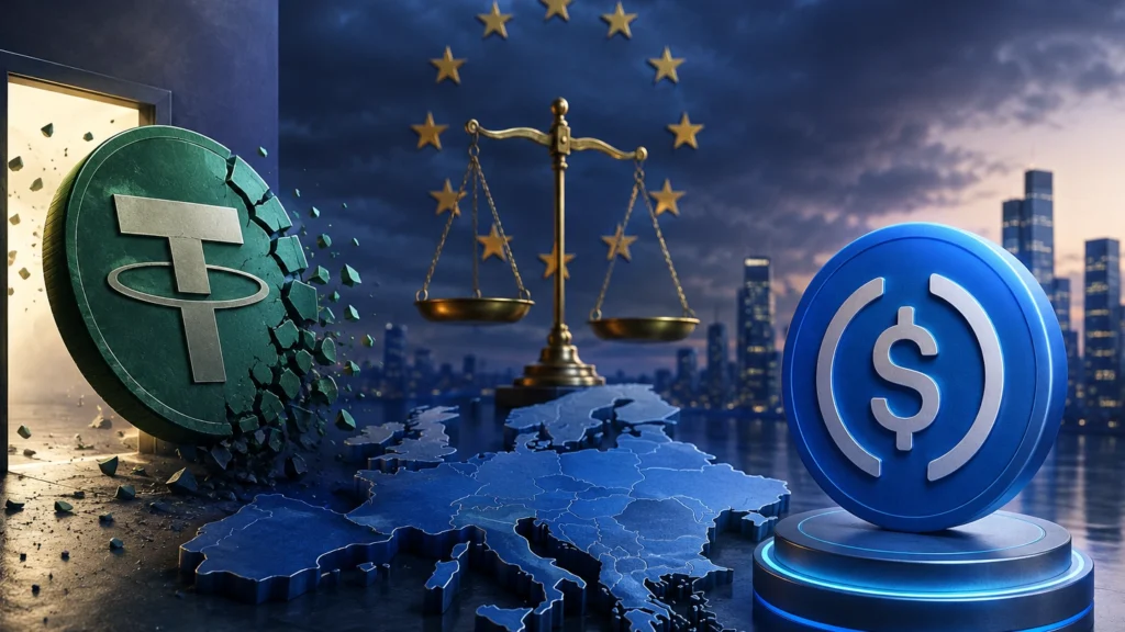 MiCA Dengeleri Değiştiriyor: USDT Avrupa’dan Çekilirken USDC Yeni Kazanan mı Oluyor?