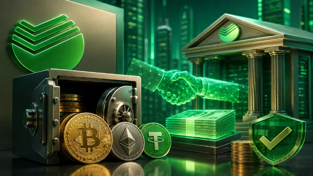 Sberbank’tan Kripto Para Tabanlı Kredi Hamlesi: BTC, ETH ve USDT