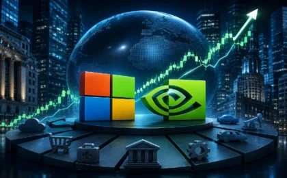 S&P 500’de teknoloji hakimiyeti: Microsoft ve Nvidia öne çıktı