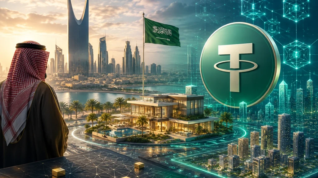 Tether Suudi Arabistan’da Gayrimenkul Tokenizasyonuna Giriyor: USDT’nin Ötesinde Yeni Bir Finans Devi mi Doğuyor?