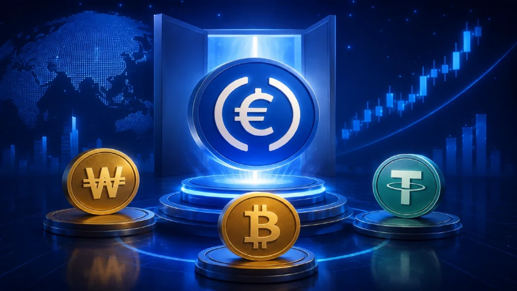 Upbit EURC’yi Listeliyor: KRW, BTC ve USDT Desteği