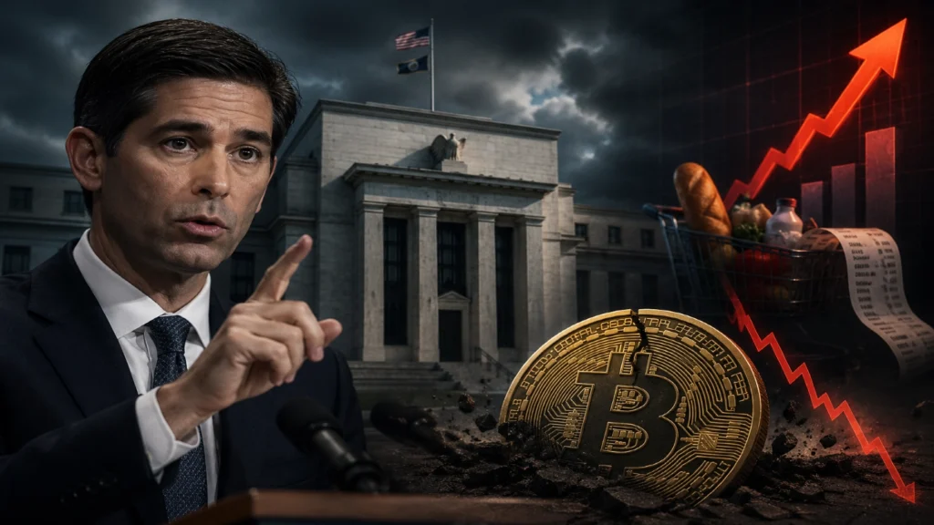 Fed Başkanı Warsh’tan Enflasyon Uyarısı: Bitcoin 78 Bin Dolar Altında
