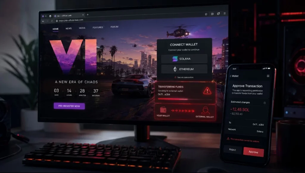GTA 6 tuzağı kripto cüzdanlarını hedef alıyor